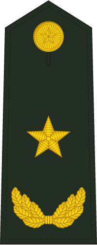 PLA Major General insignia reference