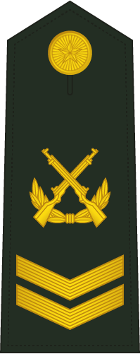 PLA Pre-2022 Master Sergeant Fourth Class insignia reference