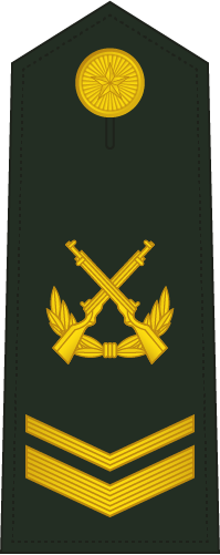 PLA Staff Sergeant Second Class insignia reference
